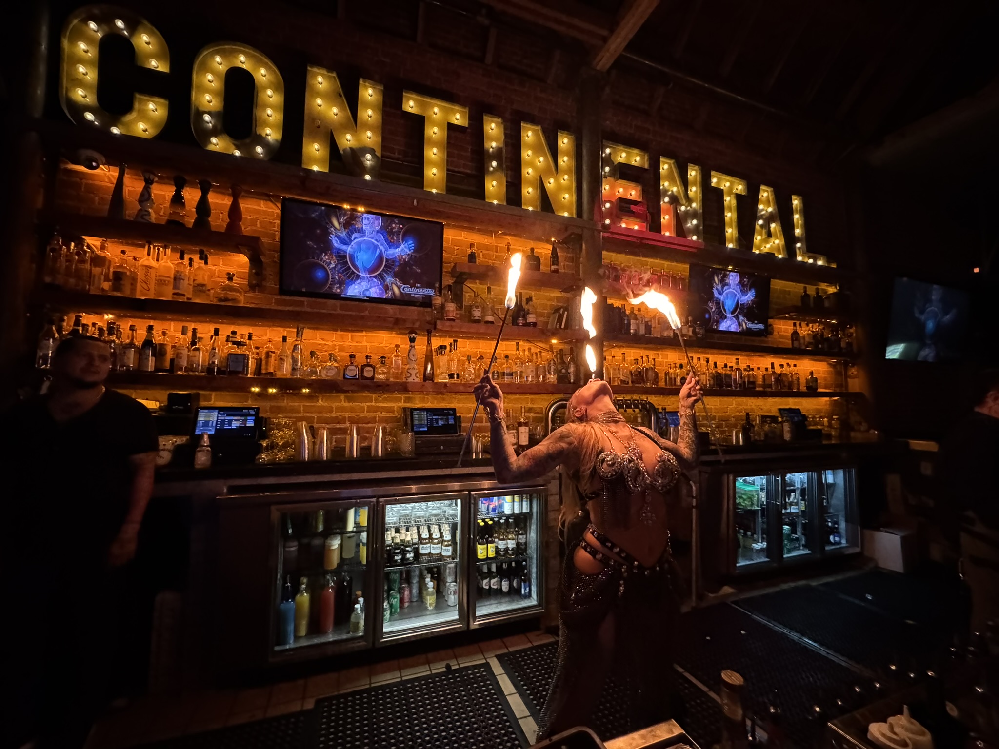 Fire Dancer The Continental Bar